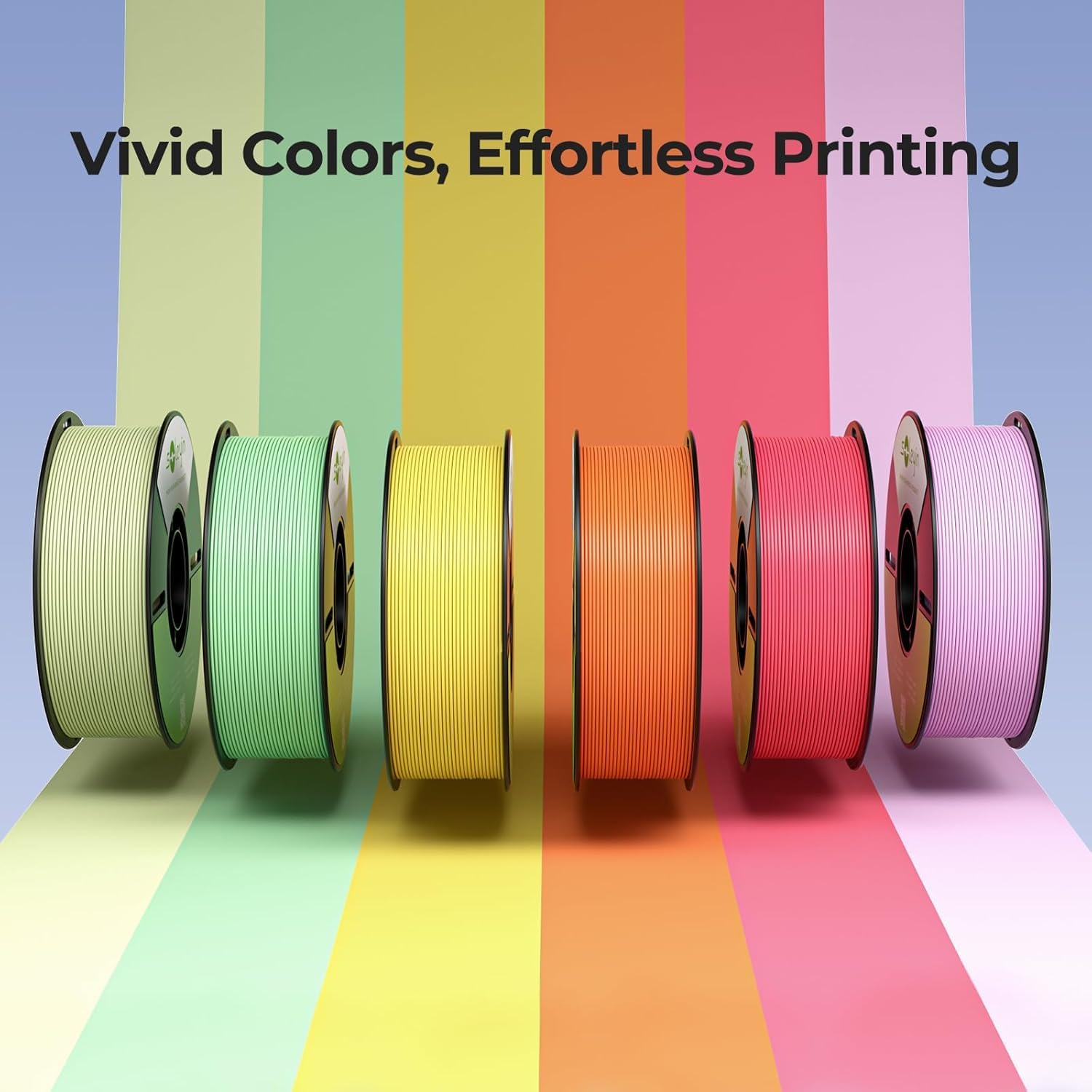 SOLEYIN filament PLA 1,75 mm zestaw 4 kg, filament do drukarki 3D PLA dokładność wymiarowa +/- 0,02 mm starannie nawinięty, pasuje do większości drukarek FDM 3D (czarny, biały, czerwony i niebieski)