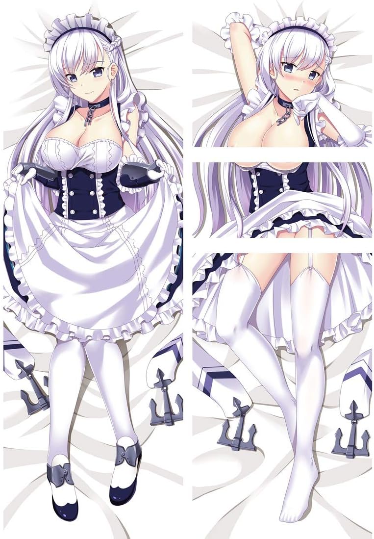 Amazon Co Jp Mgb24 2 アズールレーン アズレン アズレン ベルファスト Ver 2 抱き枕カバー 同人 オリジナル グッズ サイズ 160 50cmカバーのみ ホビー