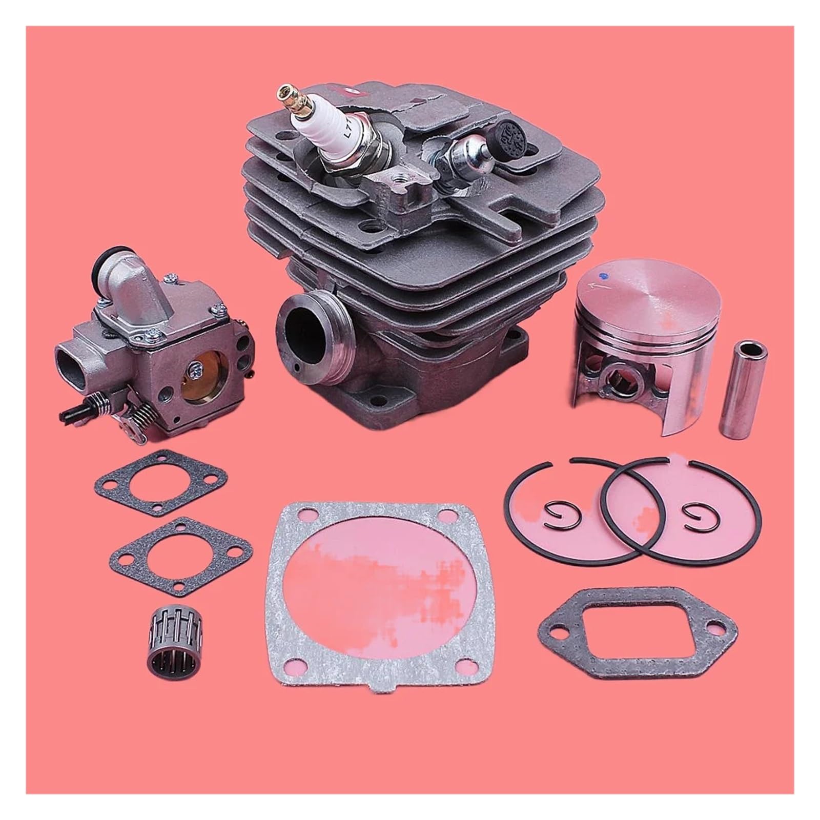 47mm Cylinder Piston Kit For Sthil MS361 MS 361 Decompression Valve Chainsaw