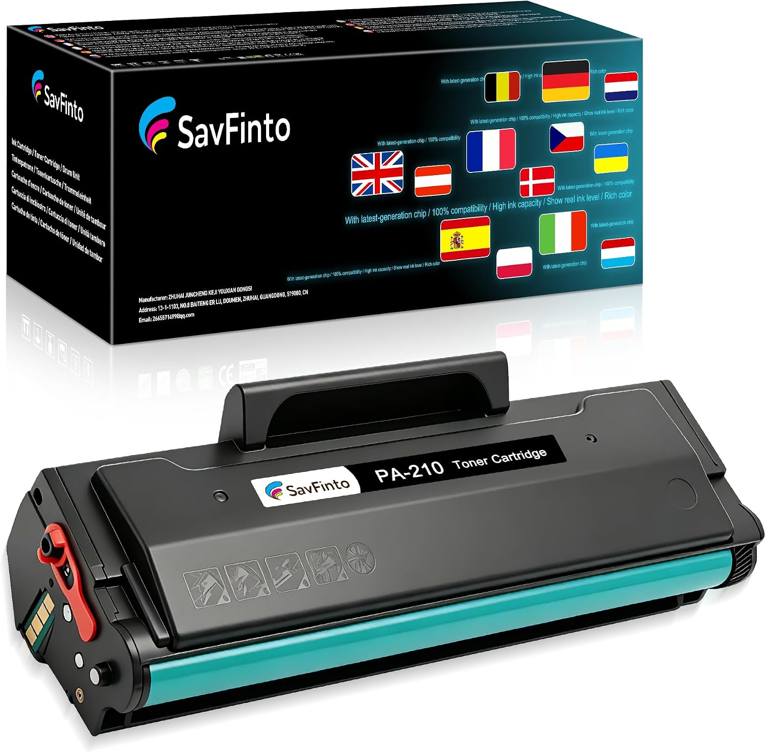 PA-210 PA210 PA 210 Compatible Toner Cartridge for Pantum P2500W P2502W P2508W M6558NW M6500NW M6500N M6500W M6550NW M6552NW M6600N M6600NN M660 2NW M6608NW