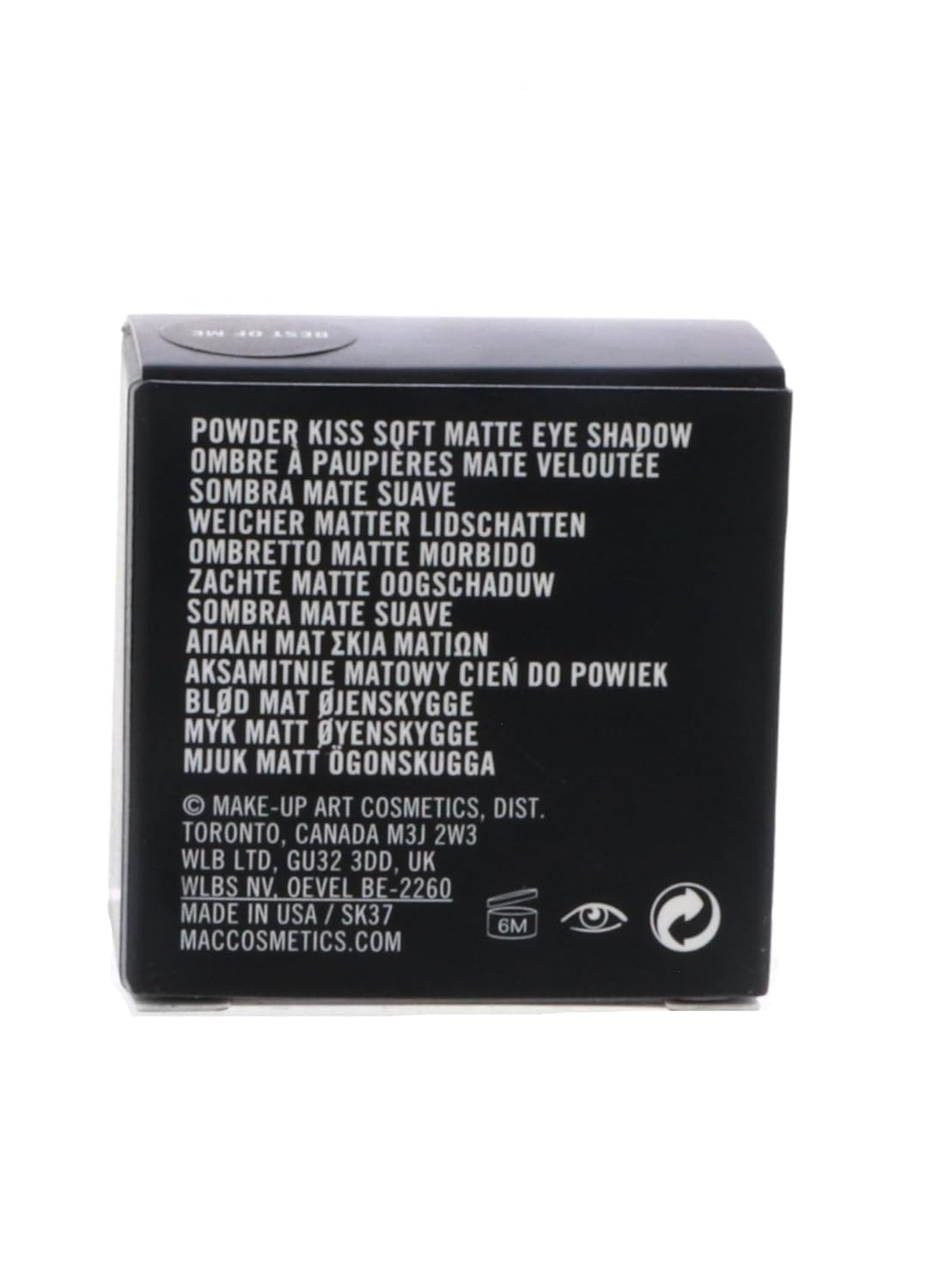MAC Powder Kiss Soft Matte Eye Shadow Best Of Me