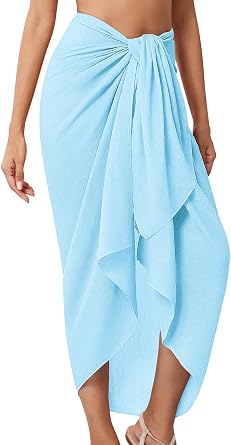 QIANXIZHAN Womens Swimsuit Cover Up,Beach Sarong Wrap Bottom Coverup