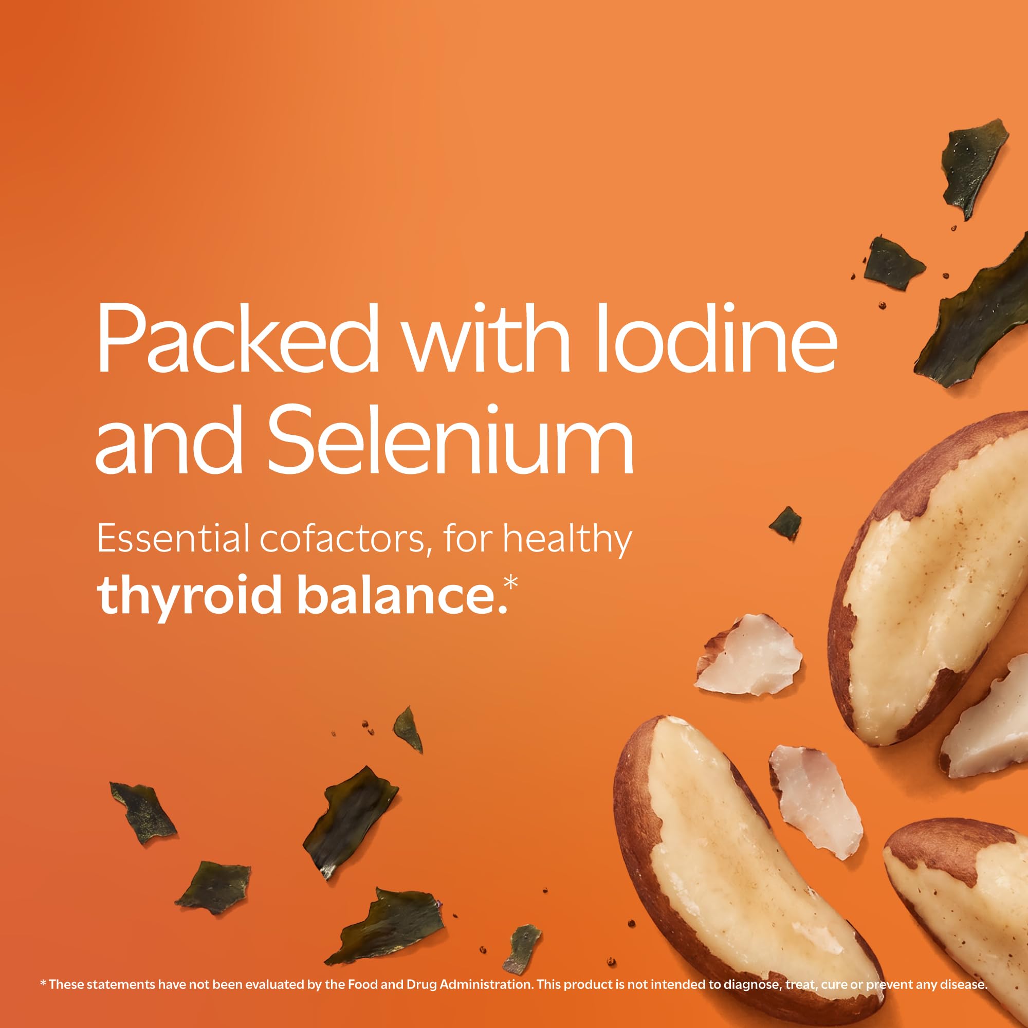 Thyroid Support for Women, Iodine Supplement + Zinc Selenium & L-Tyrosine — Amazon image 4