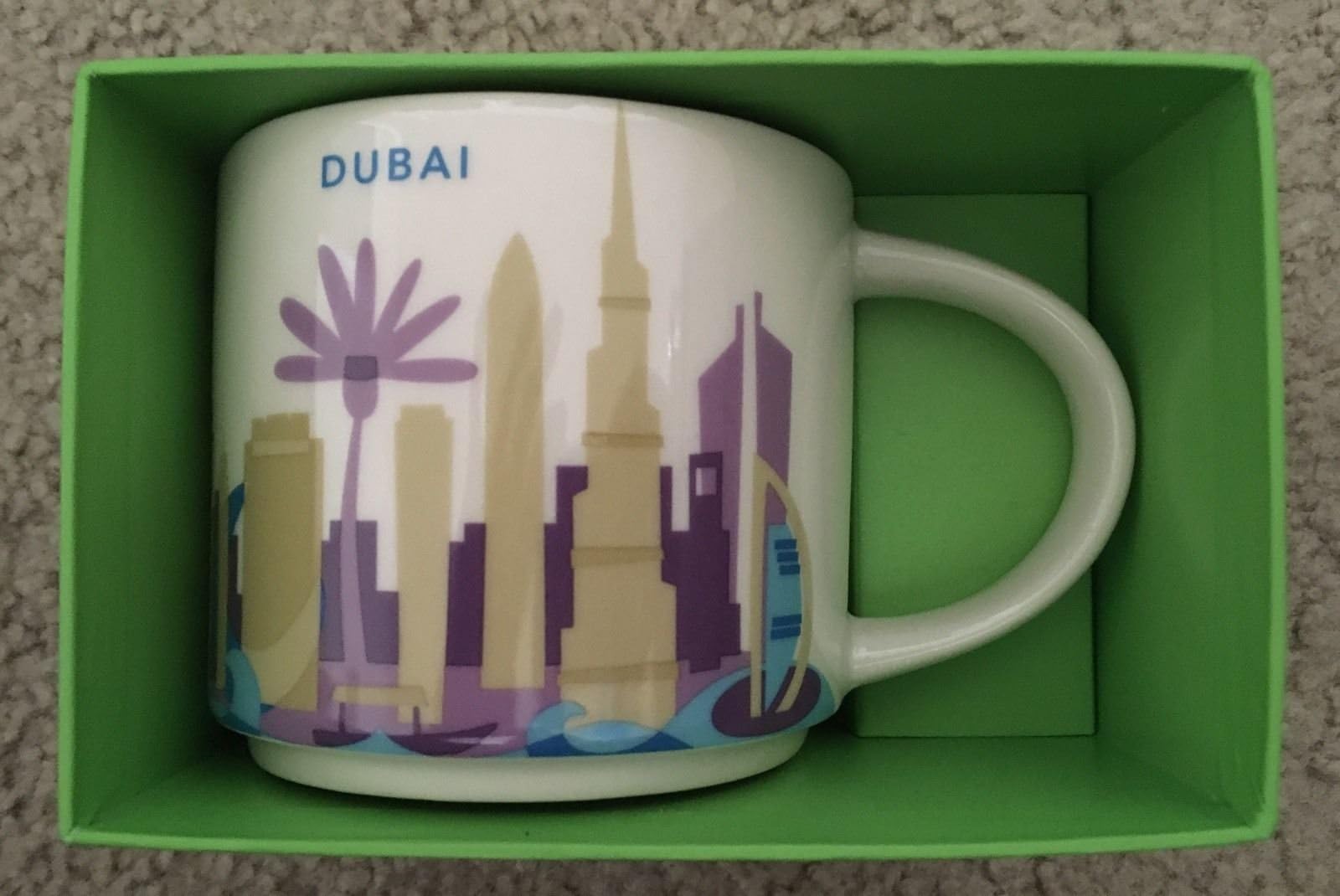 Starbucks You Are Here Dubai Mug, 14 Oz