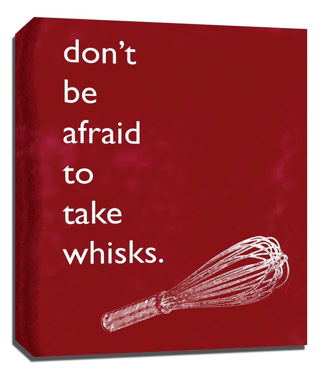 Kitchen - Whisk - 8" x 10" Canvas