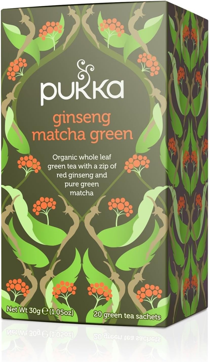Pukka Ginseng Matcha Green Tea (20bags)