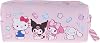 Blueprint Collections Hello Kitty Pencil Case | Cute Kawaii Pencil Pouch | Kids Pencil Case | Hello Kitty & Friends School Stationery | Sanrio Gifts