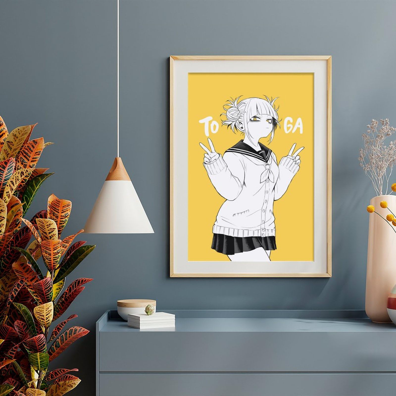 Amazon.co.jp: ヒロアカ トガヒミコ ポスター 絵画 インテリア 壁紙用