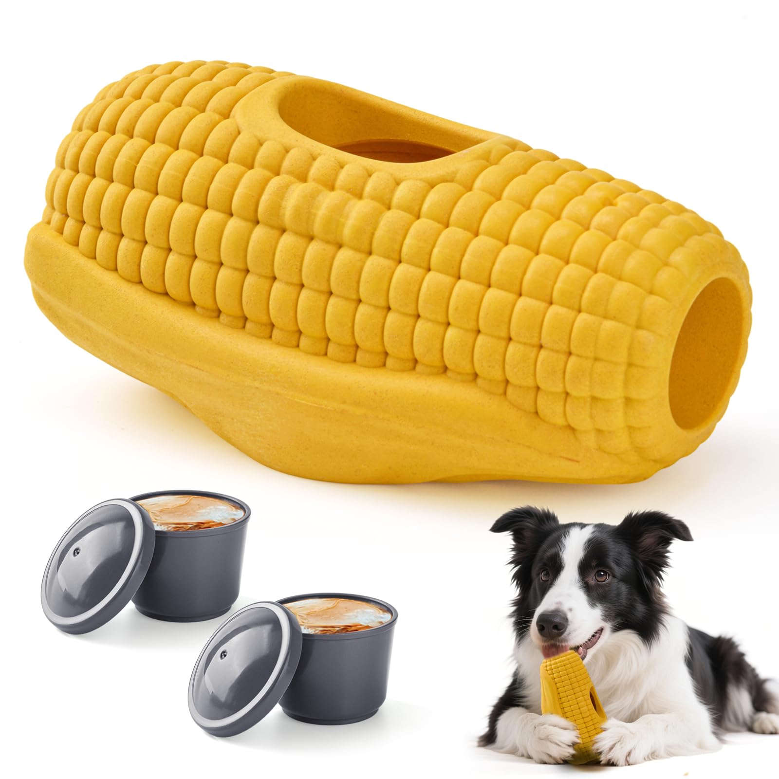 Distributeur de friandises d'enrichissement pour grands chiens contre l'ennui