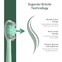 Prime Pick Electric Toothbrush with 3 Brush Heads, 5 Cleaning Modes, Fast Wireless Charging, IPX7 Waterproof – for Adults & Kids (Black) gallery image