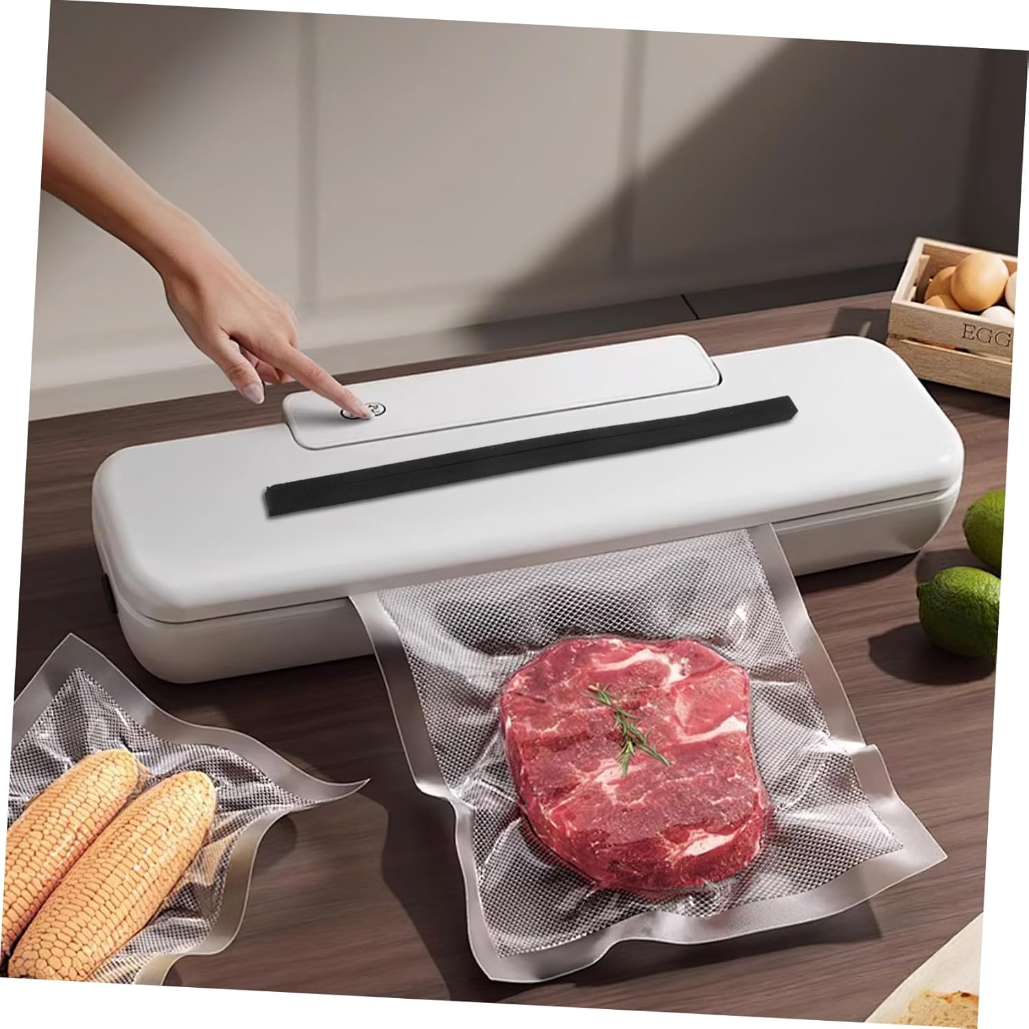 2pcs Vacuum Machine Maintenance Seals Set Foam Repair Accessories Compatible Model For Extending Life And Cooking Use