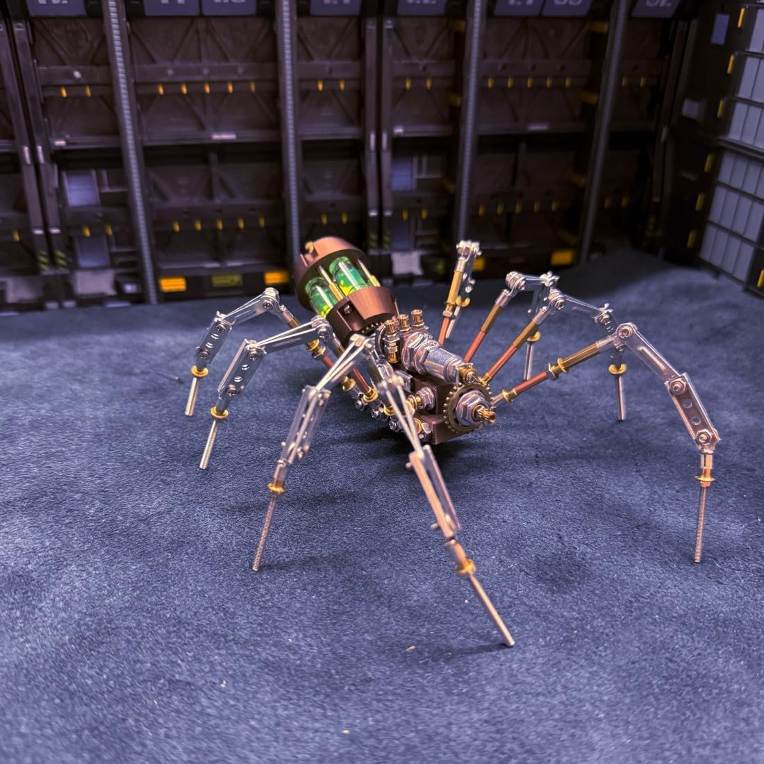 3D Metal Puzzle Model Kit, 297Pcs 3D Cyberpunk DIY Cyber-Biological Scorpion Building Kit, Unique Desk Creative Art Decorations Gift for Adults