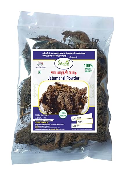 SAARA Jatamansi Baalchadd Nardostachys Jatamansi Nard Indian ,50g