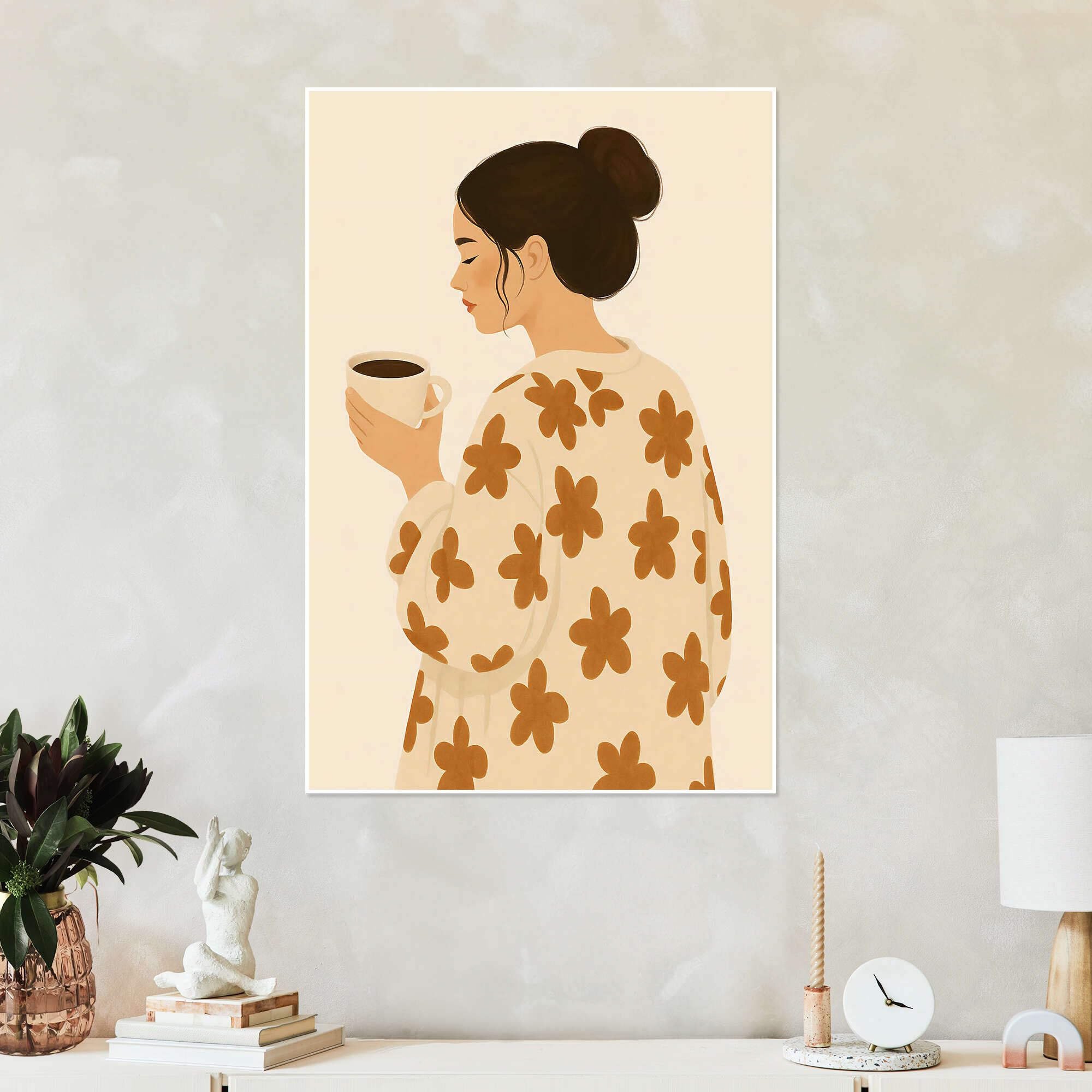 Good morning Plakat | 80 x 120 cm Annika Persson Obrazy Dekoracja ścienna