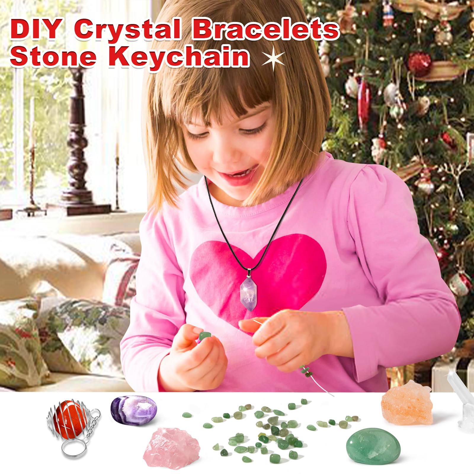 Amazon.com: Crystal Advent Calendar 2023 Adult Kids-24 Days Rocks,Gemstones, Geode,DIY Bracelet,Crystal Necklace,Stone Learning Collection Advent  Countdown Calendar,Christmas Scientific Gift for Girls Boys : Home & Kitchen