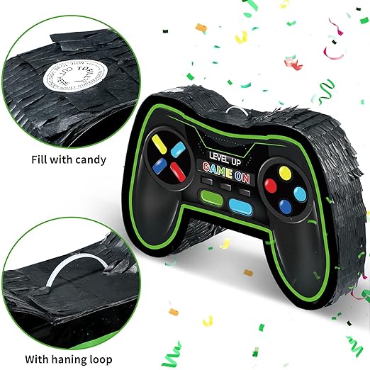 Amazon Com Video Game Controller Pinata Bundle Fiesta Gaming Controller Pinata Set With Blindfold And Bat Kids Birthday Gamer Party Supplies Game Toy For Kids Carnival Events Gaming Theme Party Decoration Toys Amazon Com Video Game Controller Pinata Bundle Fiesta Gaming Controller Pinata Set With Blindfold And Bat Kids Birthday Gamer Party Supplies Game Toy For Kids Carnival Events Gaming Theme Party Decoration Toys