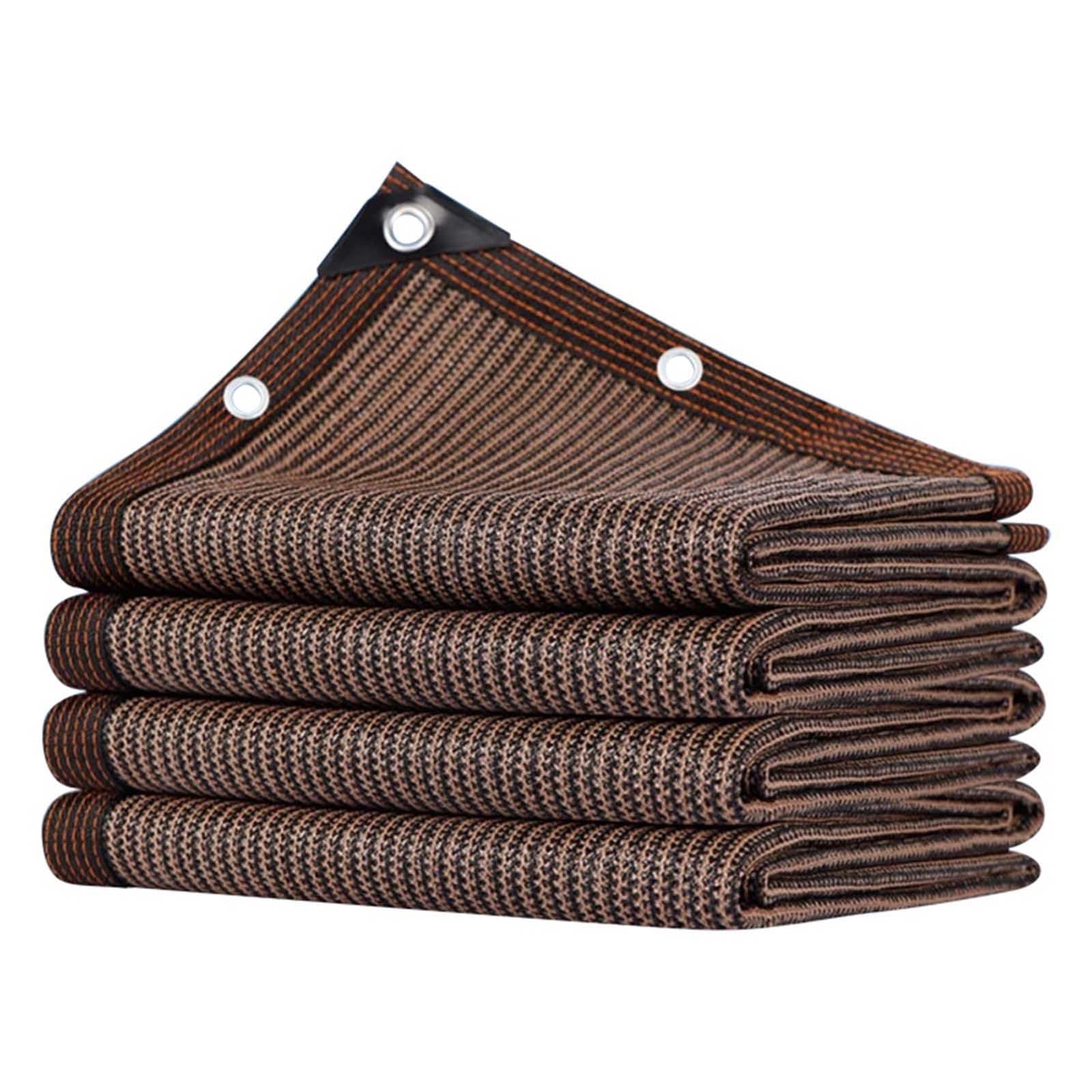 Invernadero Red de Sombra 85% Plantas Malla Sombreadora con Ojales Duradera Toldos para Patio 3x5 4x8 5x12 6x15.0 m para Pérgola Cultivo Gallinero(2.0x8.0 m-6.6x26.0 ft)