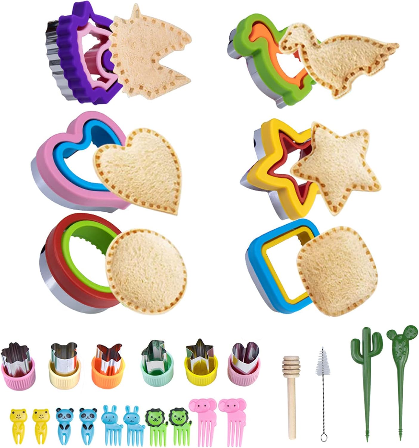 26 PCS Sandwich Cutter and Sealer, Yubng Uncrustables