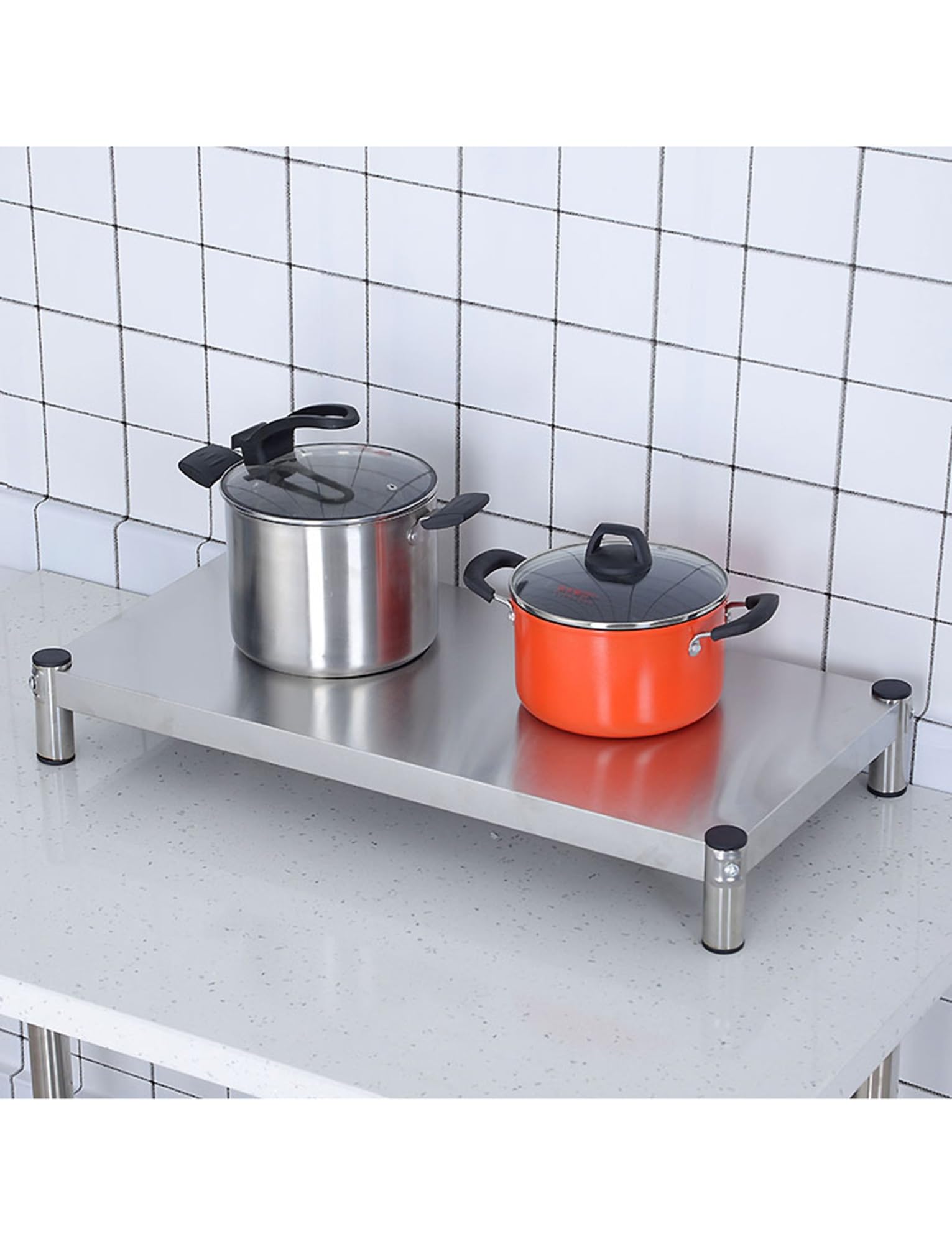 Wszechstronny stojak do przechowywania w warsztacie i kuchni, wytrzymały regał na narzędzia, piekarniki i przybory kuchenne, trwała orga do domu i miejsca pracy