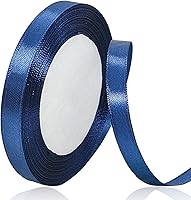 Vista 64 de Cinta de satén dorada de 3/4 pulgadas x 25 yardas, cinta de tela de color sólido para envolver regalos, manualidades, fabricación de lazos