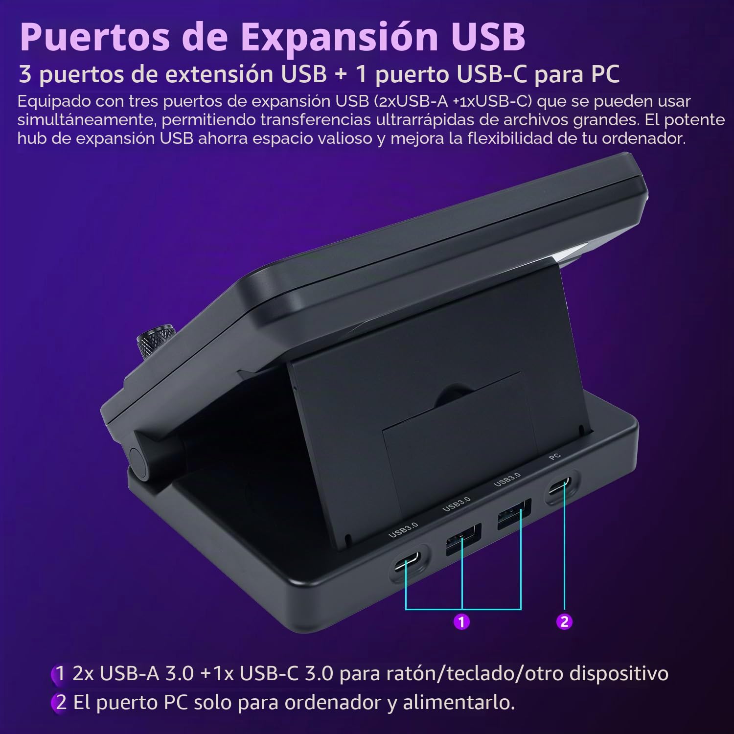 Sehawei Stream Controller Deck,Controlador de estudio, funciona en Mac y PC | 10 teclas macro,4 Customized knobs,Touch screen,activa acciones en apps y software como OBS, Twitch, YouTube y otros