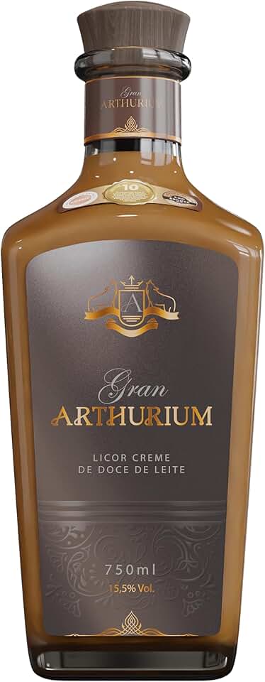 Licor Creme de Doce de Leite Viçosa Gran Arthurium 750 mL