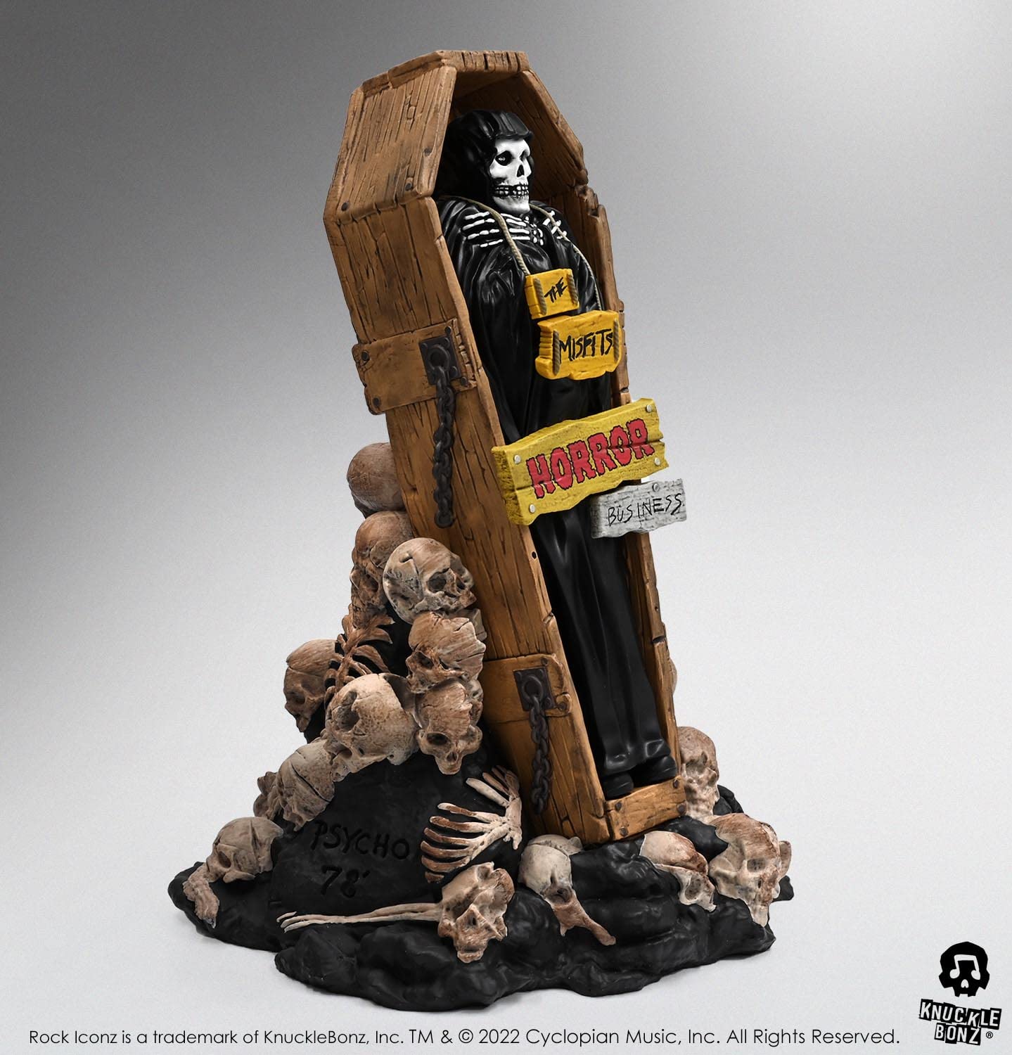 TheBONEZ WORK 限定版 ＋BONEZ TOUR 2016 Ozzy Osbourne 'Bark at the Moon' KnuckleBonz Statue