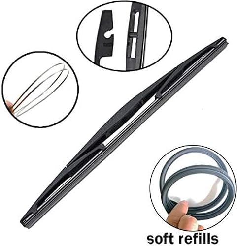 Miniatura 5 de Limpiaparabrisas trasero, para Nissan para Micra para marzo Hatchback 2010-2020