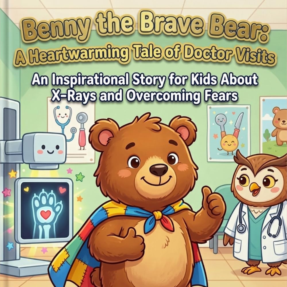 Benny the Bear's Super Checkup: An Encouraging Story for Kids About Doctor Visits, X-Rays & Finding Courage When Things Feel Scary