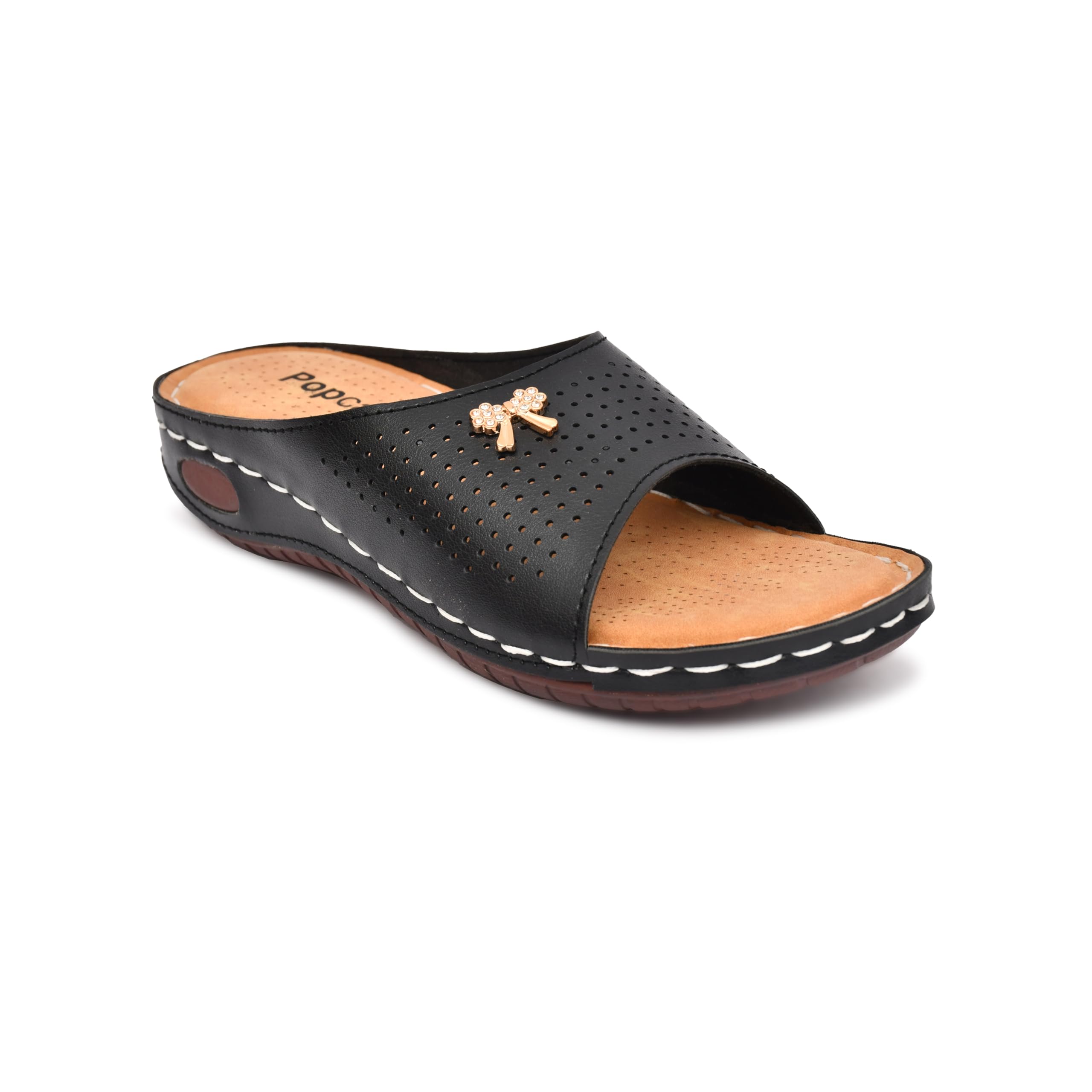 popcart Fancy Ortho Slippers for Women Daily Use | Comfortable Anti Skid Slippers for Women | Lightweight Diabetic And Doctor Ortho Soft Orthopedic Footwear | Casual Fancy Ladies Chappals-picture-47