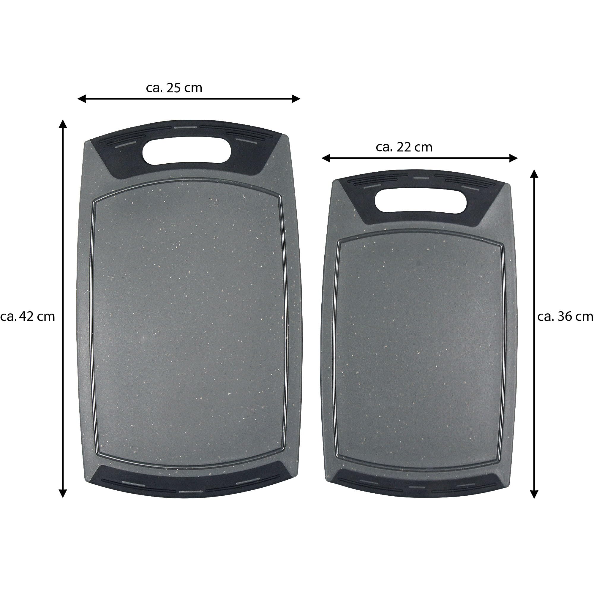 STONELINE Set di taglieri, 2 pezzi