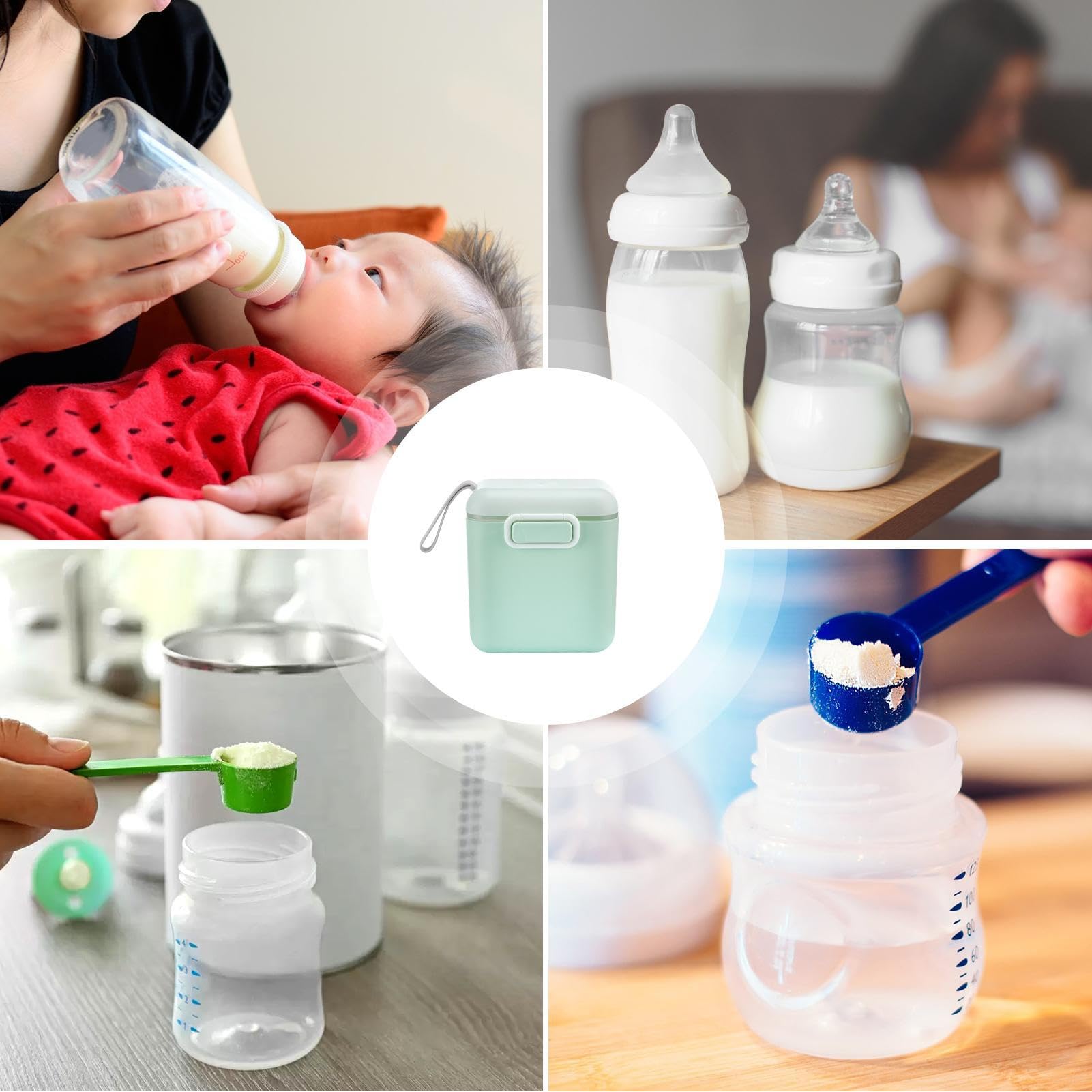 Amazon.co.jp: ミルクボックス 離乳食保存容器 粉ミルク容器 ベビー 