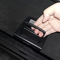 Vista 6 de Jaronx Compatible con manija de alfombrilla de maletero BMW para Serie 5 E60/F07/F11 2003-2016, X5 E70/F15 2006-2018, X6 E71/F16 2007-2019, manija