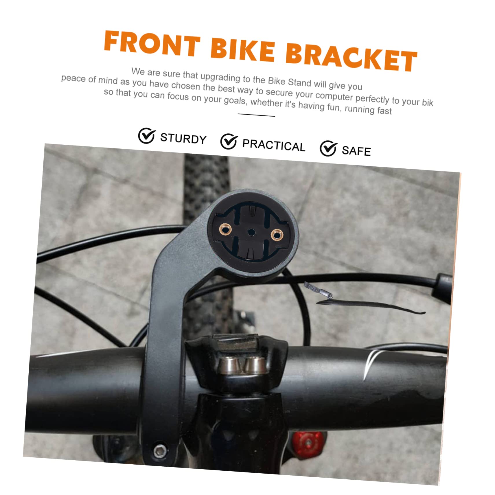 NULYLU Road Bike Computer Mount Adapter Kit Cycling Computer Replacement Base Bike Computer Interface Mount Sturdy and Practical