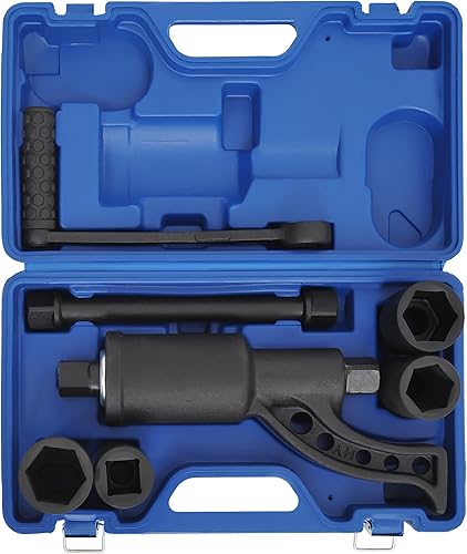Miniatura 8 de HOMCOM Juego de llaves multiplicadoras de par de servicio pesado, removedor de tuercas amplifie, herramienta de llave de ahorro de mano de obra 164