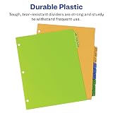 Avery Pre-Printed Jan-Dec Plastic Dividers, 12-Tab, Multicolor, 1 Set – view 2