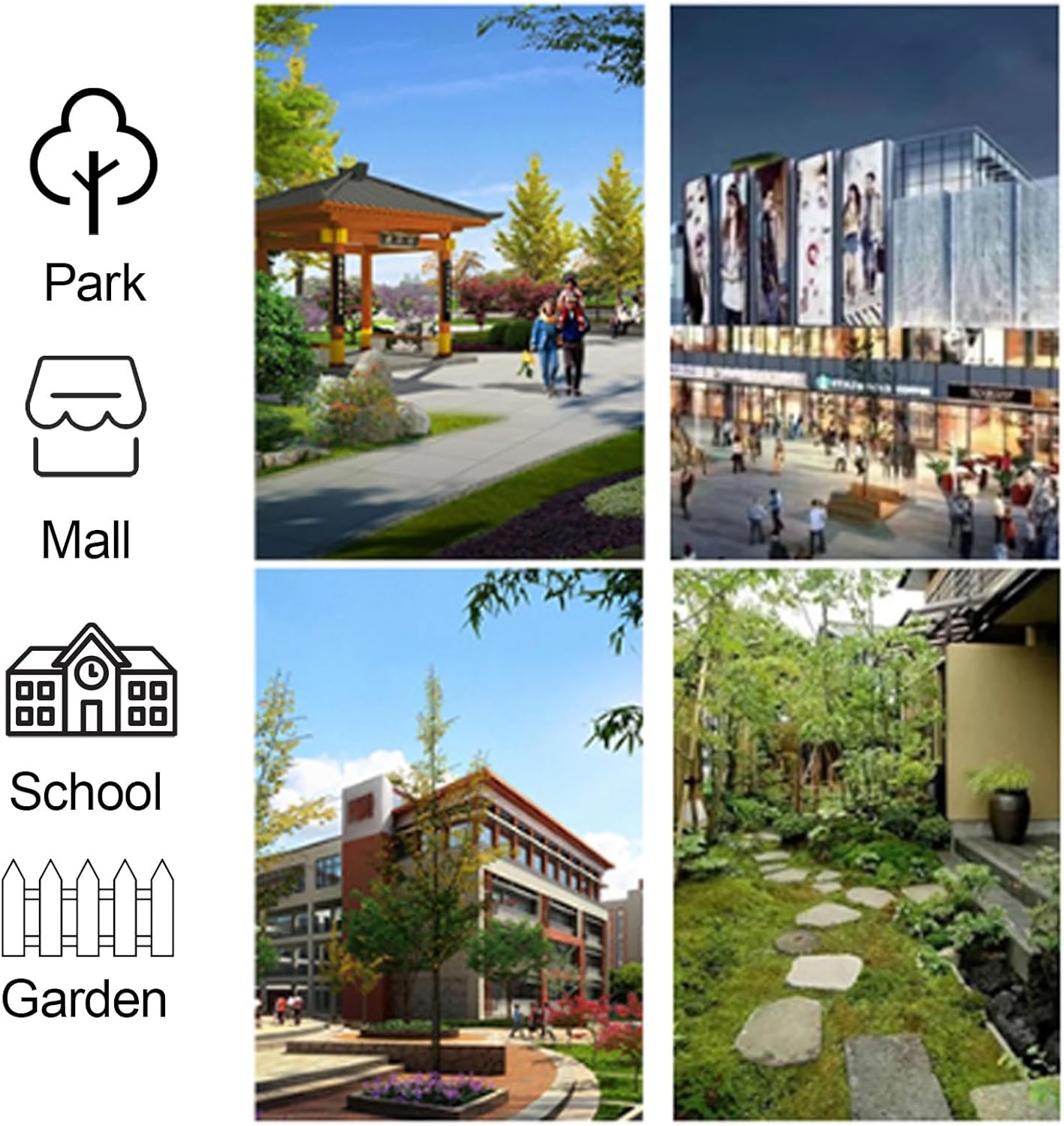 Fake Rocks, Lightweight Landscape Rocks, Indoor or Yard Decorative Faux Stones, for Aquarium Décor, Garden Photography, Landscaping, Yard Décor(33 * 30 * 122cm/13 * 11.8 * 48in)