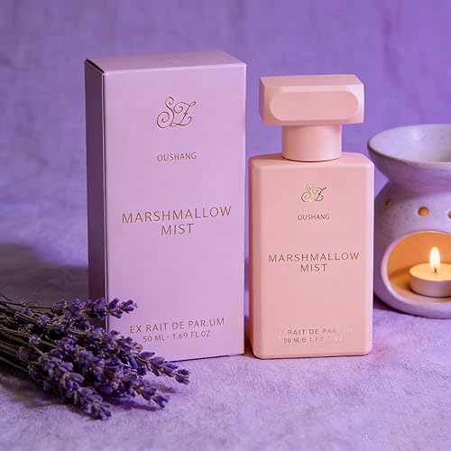 Miniatura 9 de Perfume de niebla de malvavisco para mujeres y hombres, aroma dulce de vainilla de malvavisco, fragancia acogedora de postre, larga duración de más