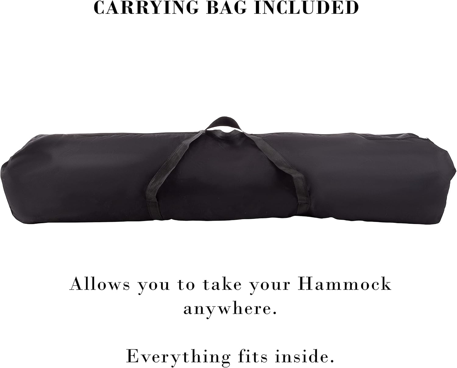 Double Brazilian Hammock with Stand Included - Woven Cotton, 2-Person, Outdoor Swing with Frame for Camping, Backyard, or Patio by Pure Garden