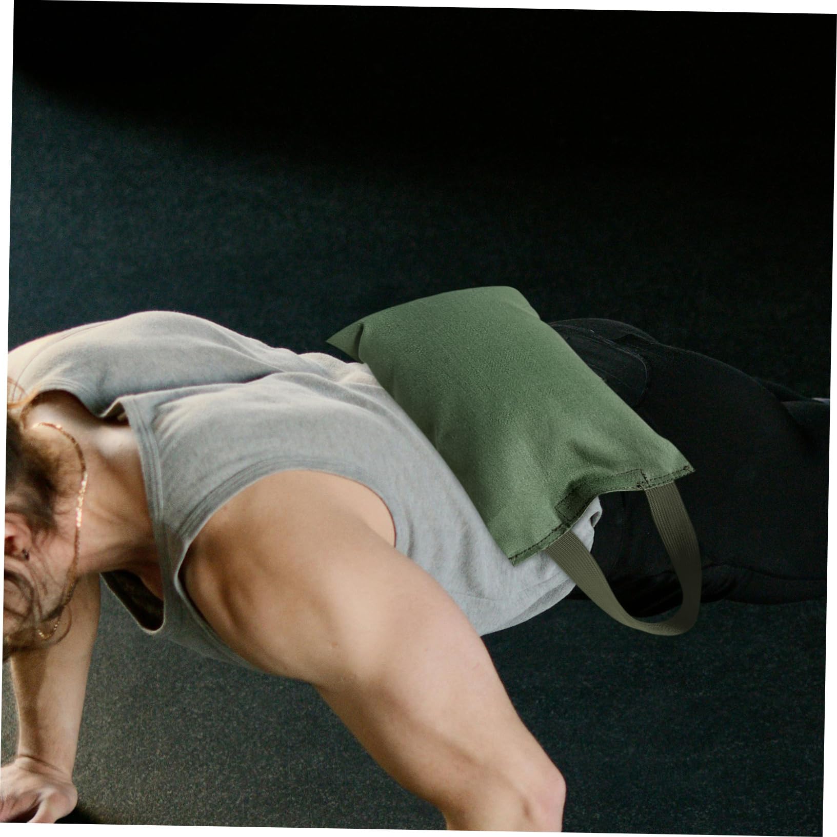 Toyvian De Sable Pondéré avec Poignée pour Yoga Fitness Et Musculation De Gymnase Léger Ajustable pour Entraînement Pilates Et Rééducation