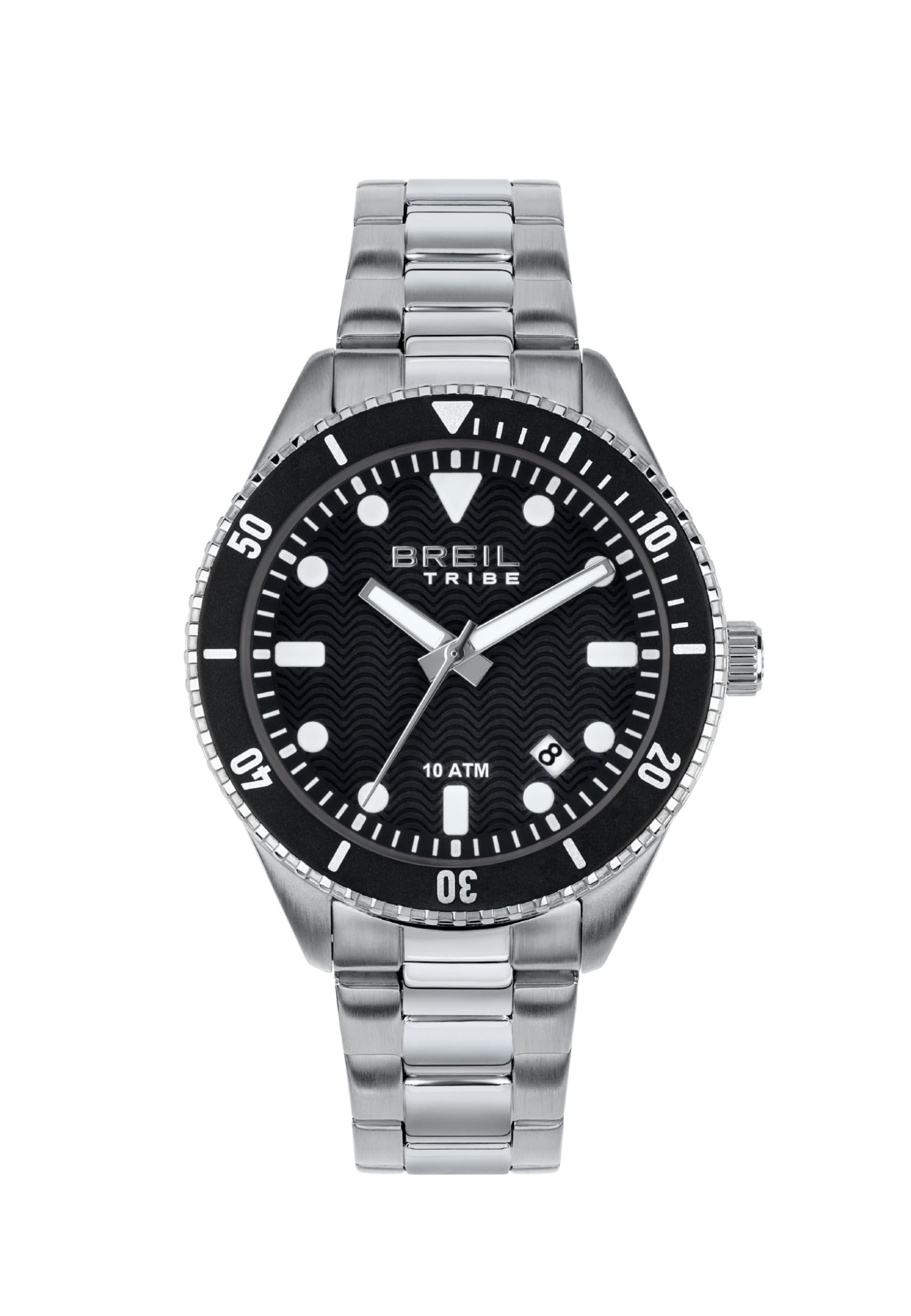 Breil, Collezione Overhand, Orologio da Uomo Ispirato all'Ambiente Marino con Cinturino in Silicone, Resistente All'Acqua fino a 10 atm, Cassa 39 mm, Vetro Minerale, Chiusura ad Ardiglione