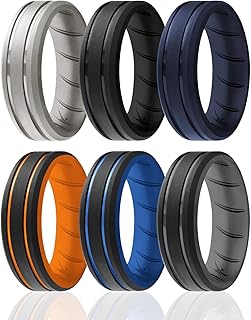 Roq Silicone Rings Men Breathable
