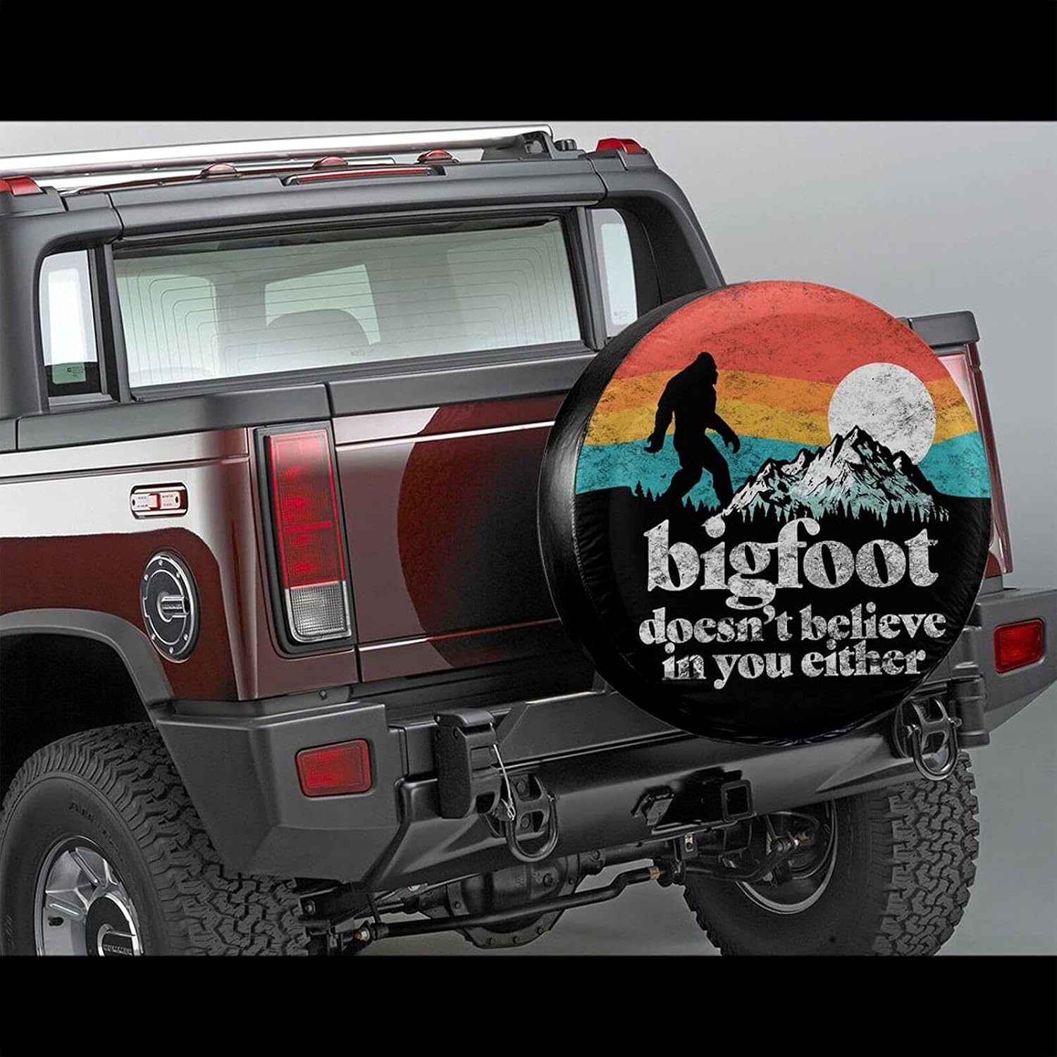 Rv Spare Tire Cover for RV Trailer Camper Wheel Protectors Weatherproof Universal for Trailer Rv SUV Truck Camper Accessories for Travel Trailers Accessories 14" 15" 16" 17"