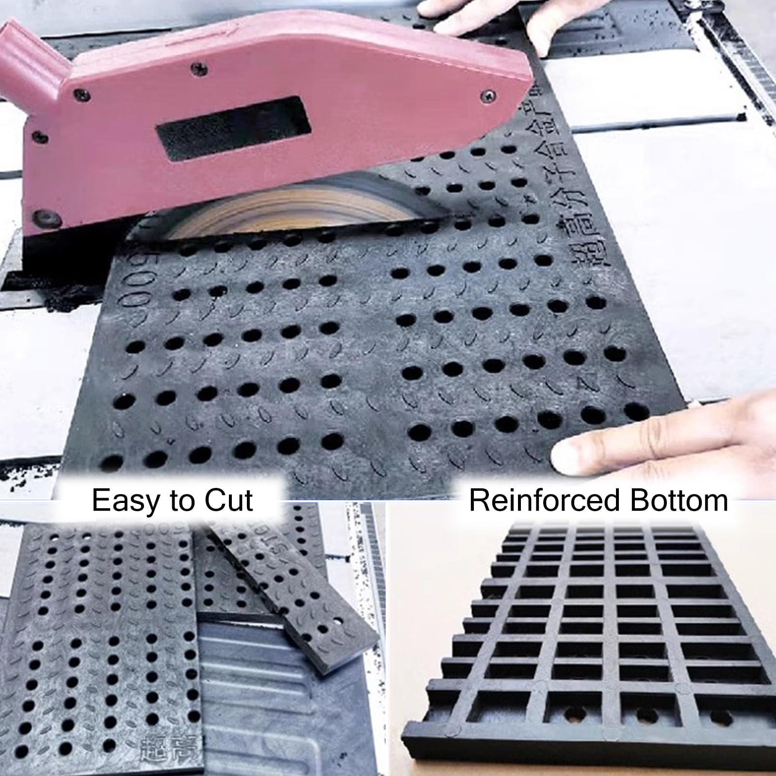 Grille De Caniveau En Résine Très Résistante - Drainage Extérieur 500-3000 Kg, Anti-Rouille, Facile à Couper Et Installer Pour Jardin, Cour, Allée, Piscine