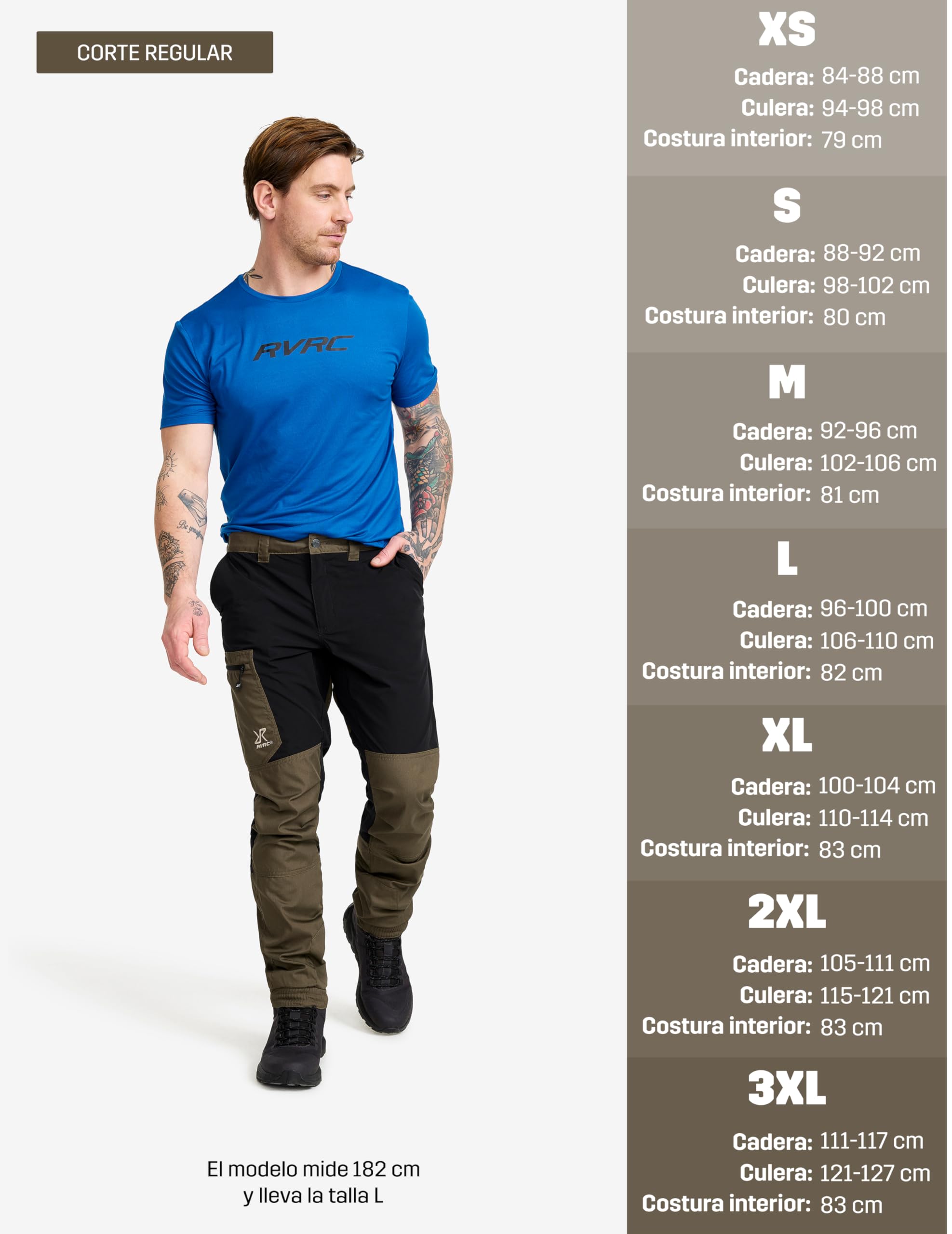 RevolutionRace Rambler Lightweight Pants para Hombre, Pantalones de Senderismo duraderos y Ligeros
