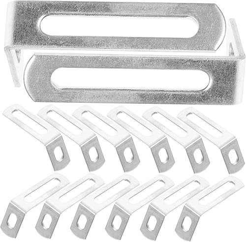 Miniatura 1 de DOITOOL Conector sólido de hierro de código de ángulo recto 20pcs