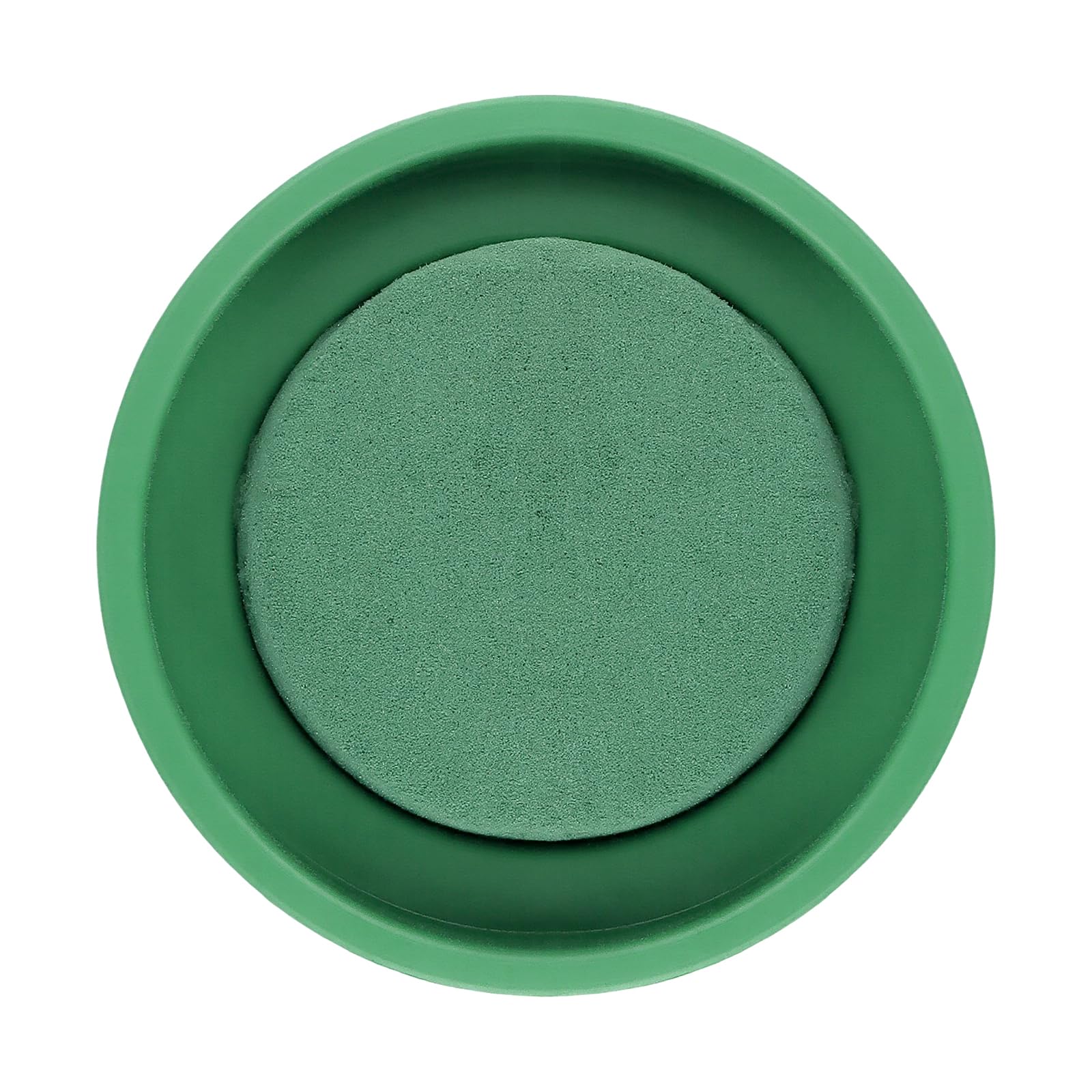 12 ciotole rotonde in schiuma floreale da 12 cm con ciotole, spugna per composizioni floreali bagnate e asciutte, per decorazioni nuziali, fioristi, fai da te e forniture floreali per la casa
