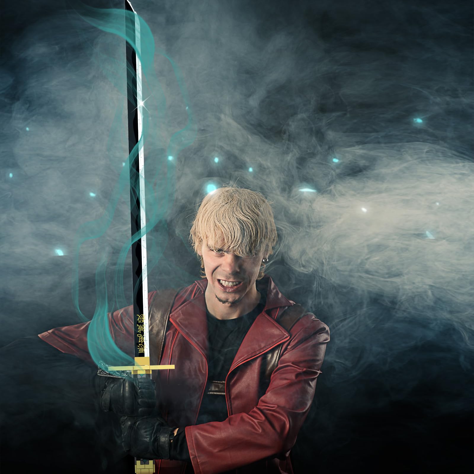 JMBricklayer Set da costruzione anime Mist Sword da 101,6 cm, 771 blocchi Katana con fodero e espositore, kit di modello di spada da collezione per adulti e ragazzi dai 14 anni in su, regalo per gli