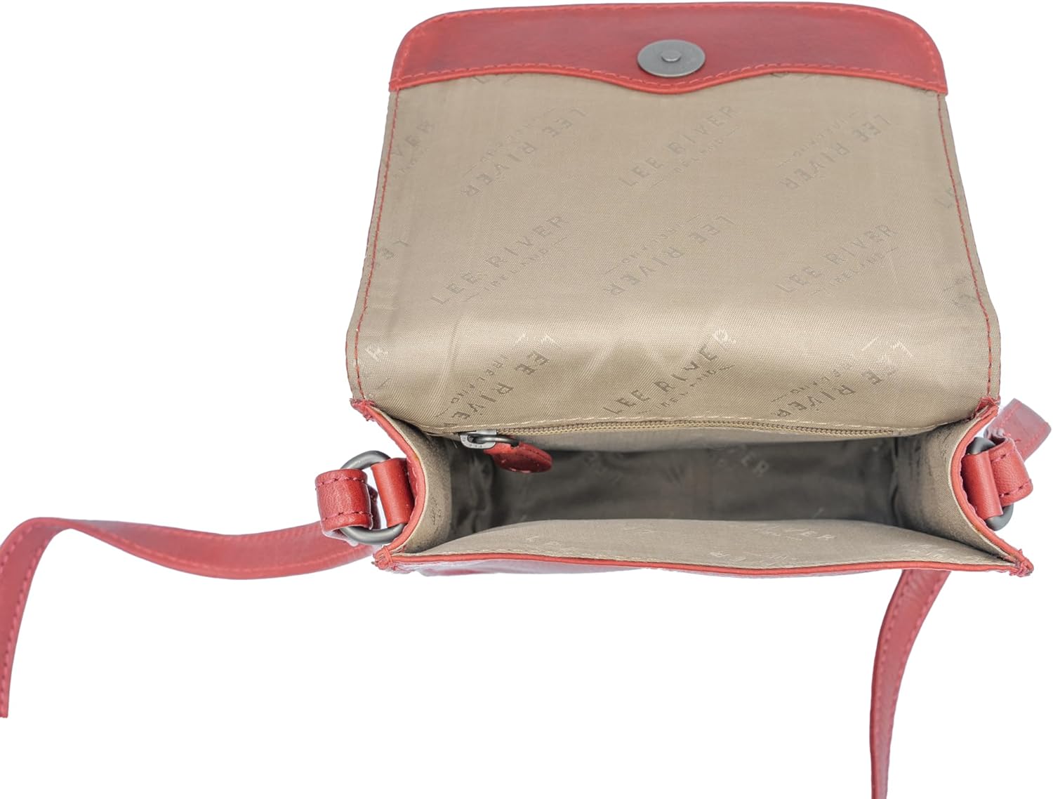 Briomhar Irish Women's Leather Shoulder Bag - Celtic Knot Design Made in Ireland