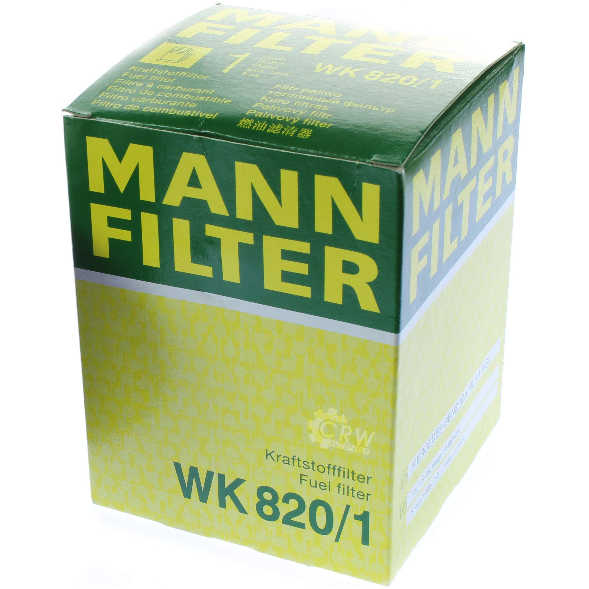 Paquete de inspección Kit de mantenimiento de filtros con filtro de aceite HU 718/1 k, filtro de aire C 42 192/1, filtro de combustible WK 820/1, filtro de habitáculo CUK 3540, tornillo de